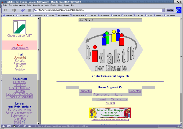 Uni Bayreuth - Chemiedidaktik