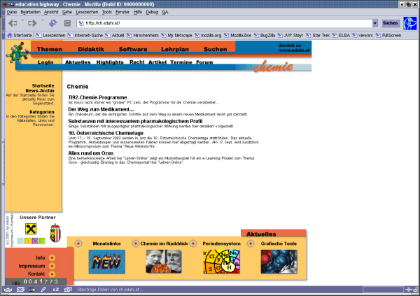 education highway - Chemie